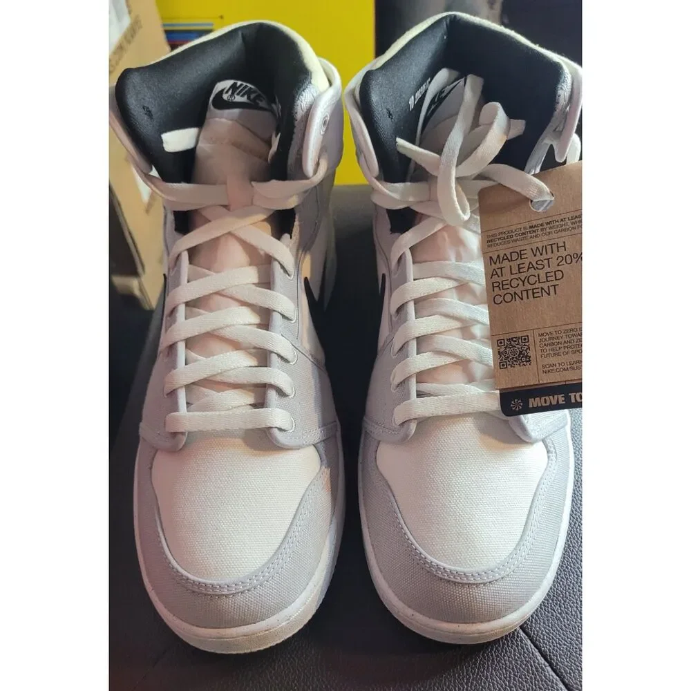 Nike Air Jordan 1 AJKO Grey Fog White Black DO5047-100 Men's Size 10 New